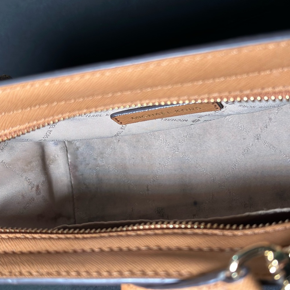 Michael Kors Brown Crossbody Bag - Picture 7 of 9